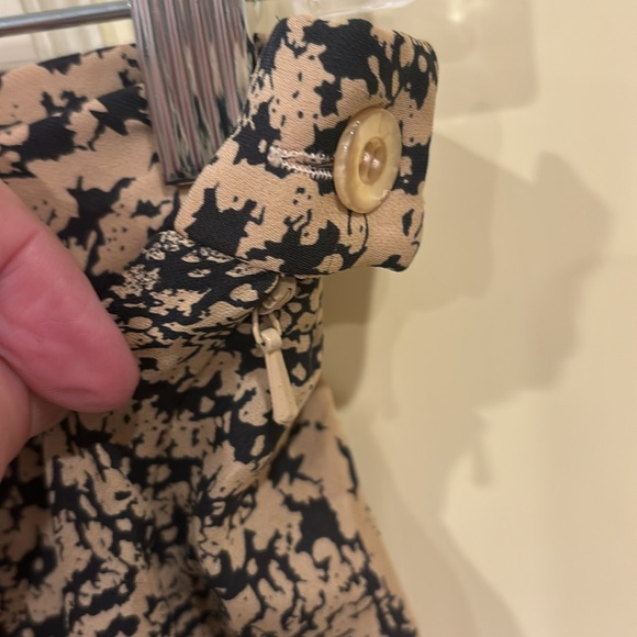 Carlisle vintage silk skirt.Fit,flared ,plated - Picture 5 of 7